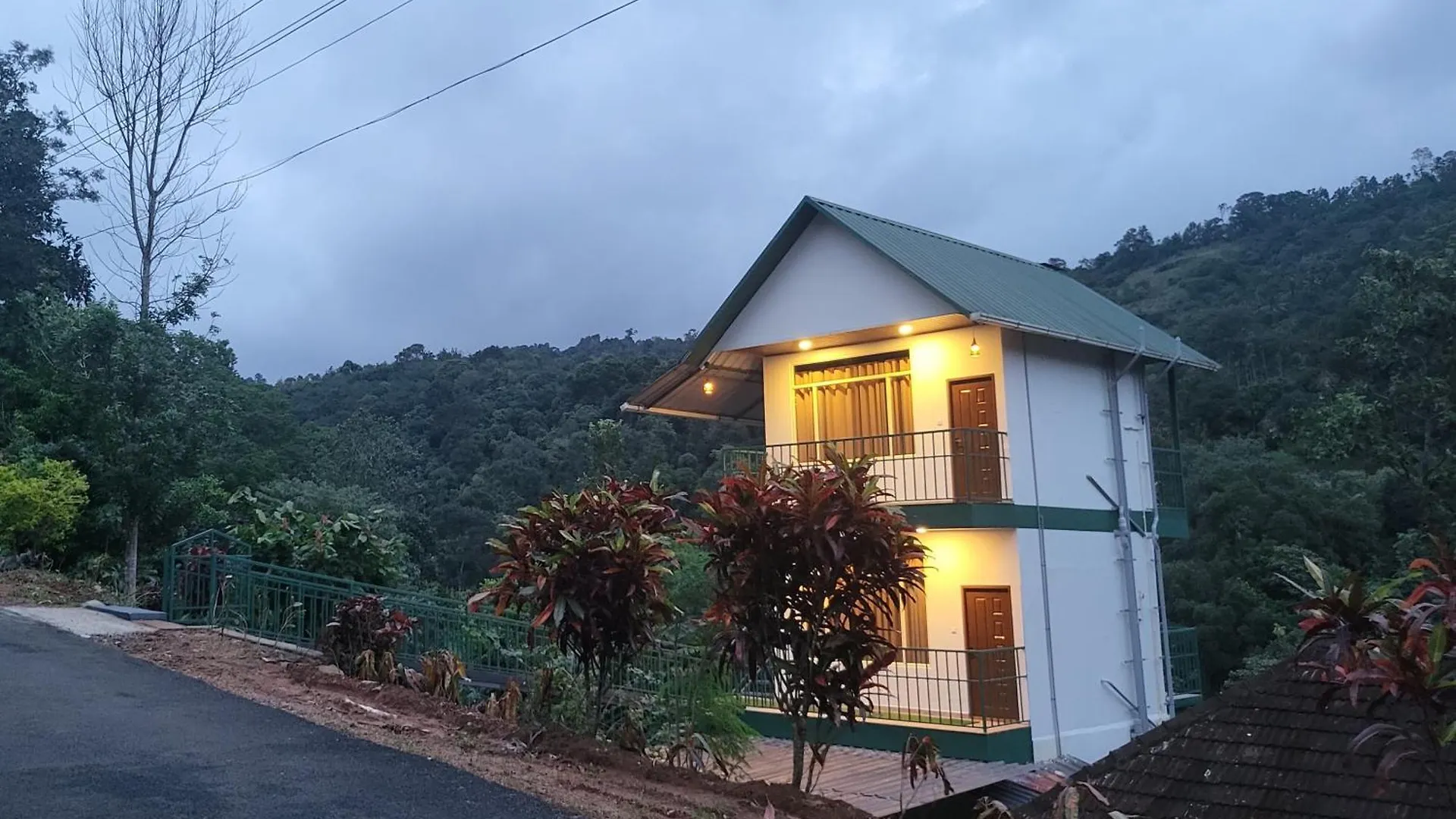Δωμάτια σε οικογενειακή κατοικία Green Cradle Munnar